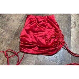 Windsor Tube Top Womens Small S Red Vintage